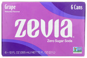 Stay cool with Zevia Grape Soda. Naturally sweetened with zero sugar, and zero calories. Yet so much flavor. It might make you a bit nostalgic"taking you back to some happy summer scene like riding your bike to the swimming hole. But don't worry, that's just the refreshment kicking in. It means it's working. Packaging may vary.