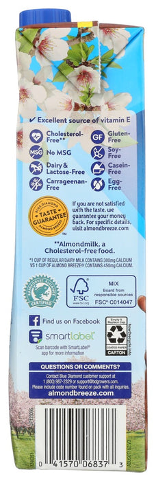 BLUE DIAMOND: Chocolate Almondmilk, 32 fo