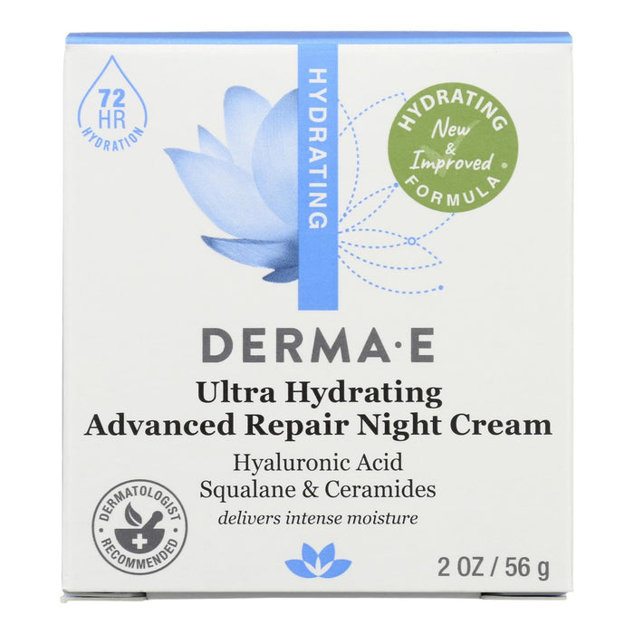 Derma E - Hyaluronic Acid Night Creme - 2 oz. (1x2 OZ)