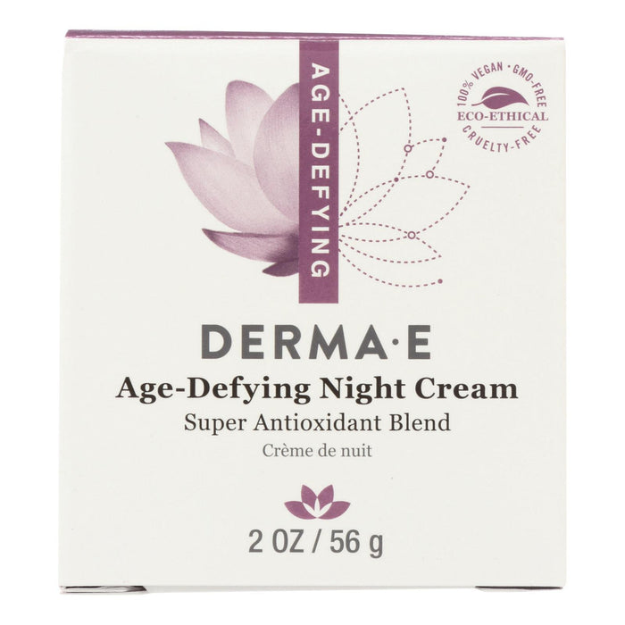 Derma E - Age-Defying Night Creme with Astaxanthin and Pycnogenol - 2 oz. (1x2 OZ)