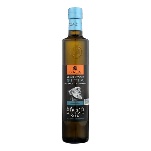 Gaea Olive Oil - Extra Virgin - Kritsa Estate - Crete - 17 oz - case of 6 (6x17 FZ) - No Brand For Less 