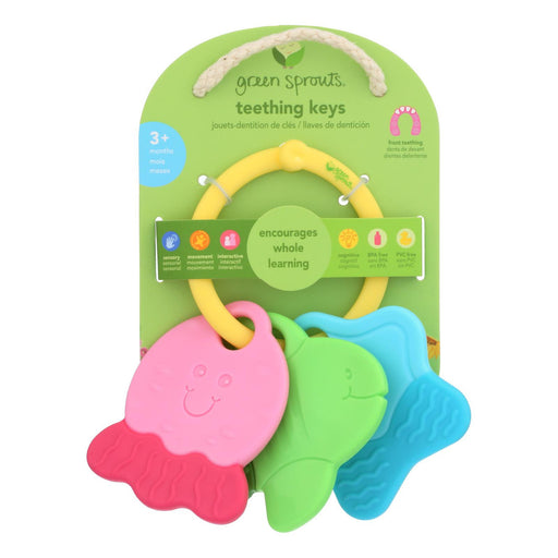 Green Sprouts Teething Keys - Unisex - 3 Months Plus - 1 Count (1xCT) - No Brand For Less 