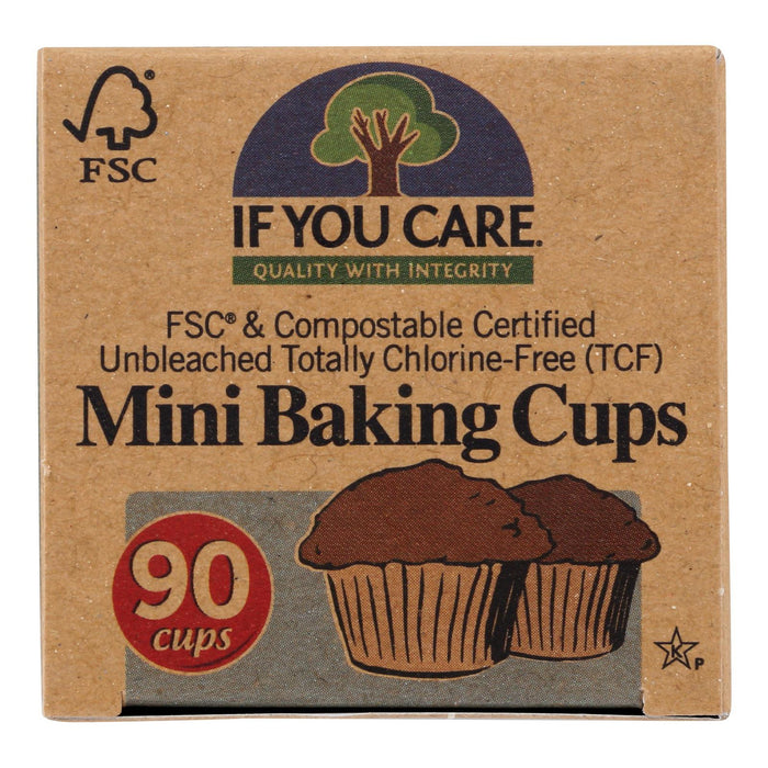 If You Care Baking Cups - Mini - Unbleached Totally Chlorine Free - 90 Count (1x90 CT)