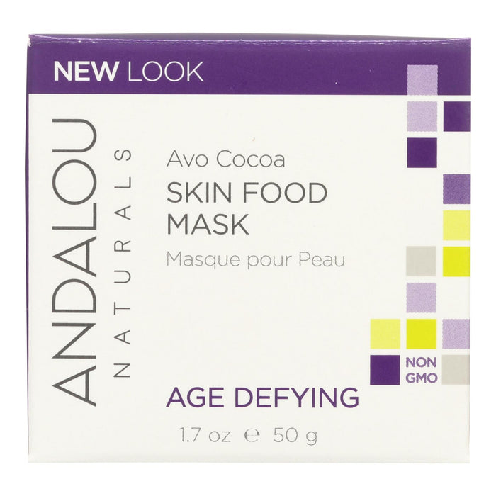 Andalou Naturals Skin Food Nourishing Mask Avo Cocoa - 1.7 fl oz (1x1.7 OZ)