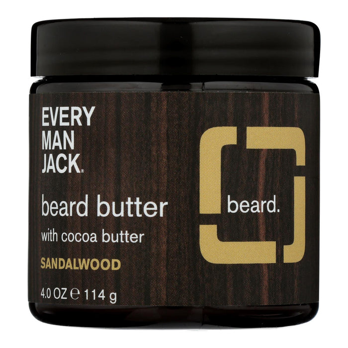 Every Man Jack - Beard Butter Sandalwood - 1 Each - 4 OZ (1x4 OZ)