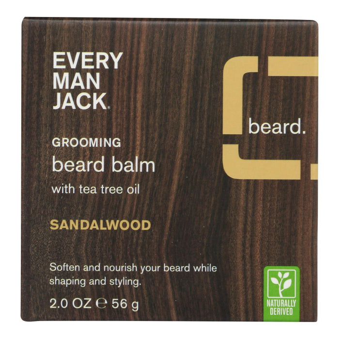 Every Man Jack - Beard Balm Sandalwood - 1 Each - 2 OZ (1x2 OZ)