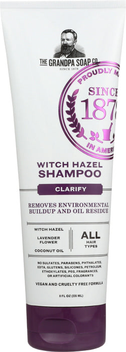 GRANDPAS: Shampoo Witch Hazel, 8 oz