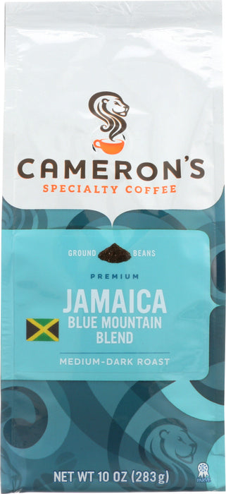 CAMERONS COFFEE: Jamaica Blue Mountain Coffee Ground, 10 oz