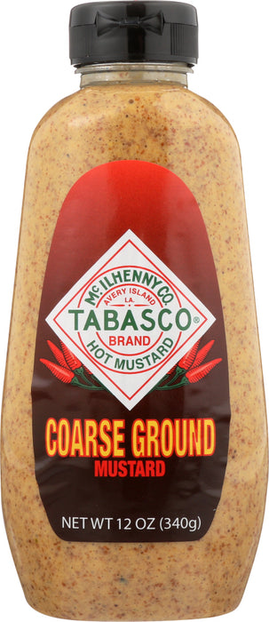 TABASCO: Mustard Ground Coarse, 12 oz