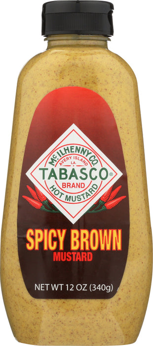 TABASCO: Mustard Brown Spicy, 12 oz