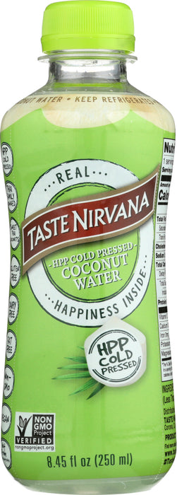 TASTE NIRVANA: HPP Coconut Water, 8.45 oz