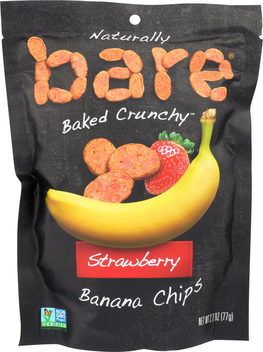 BARE FRUIT: Strawberry Banana Chips, 2.7 oz