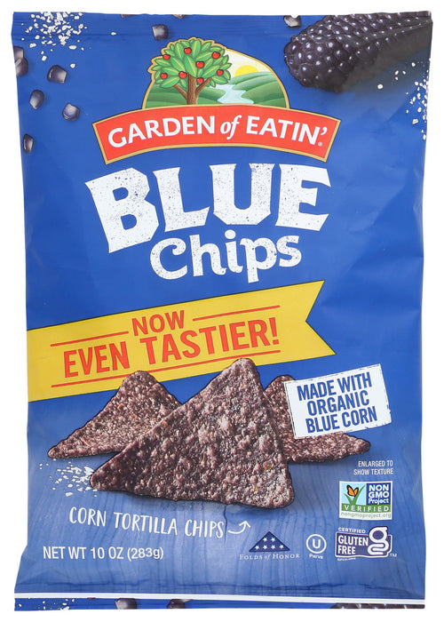 GARDEN OF EATIN: Chip Tortilla Blue, 10 oz