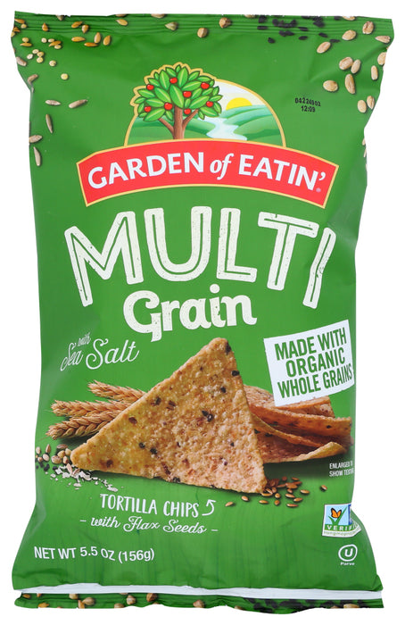 GARDEN OF EATIN: Chip Tortilla Multigrain, 5.5 oz