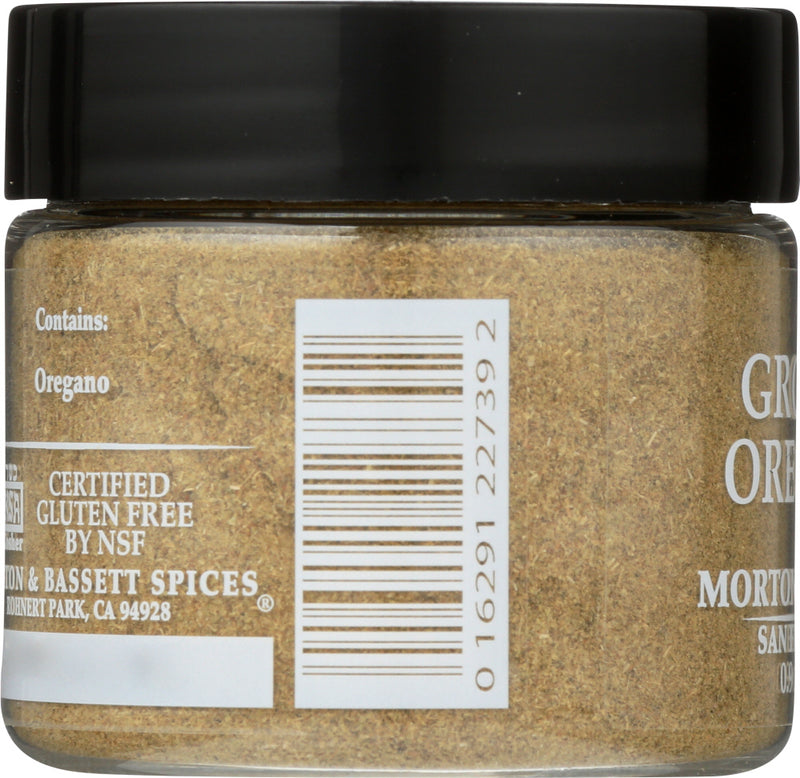 MORTON & BASSETT: Ground Oregano Seasoning, 0.9 oz