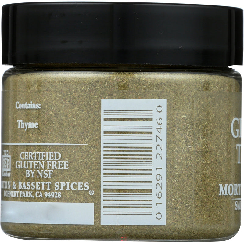 MORTON & BASSETT: Ground Thyme, 0.9 oz