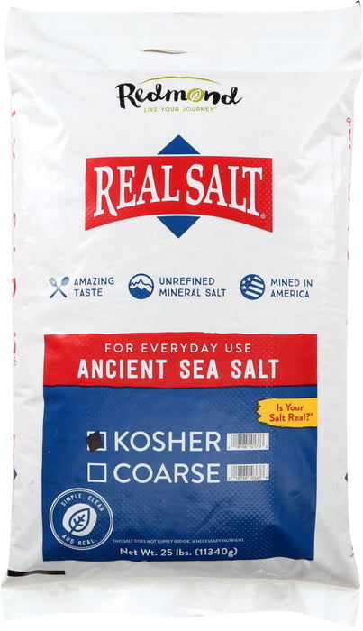 REDMOND: Real Salt Bulk, 25 lb