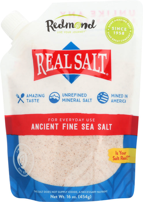 REDMOND: Salt Real Fine Pouch, 16 oz