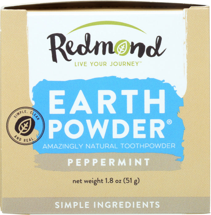 REDMOND: Earthpowder Peppermint, 1.8 oz