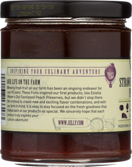 FISCHER & WIESER: Preserve Rhubarb Strawberry, 10.9 oz - No Brand For Less 