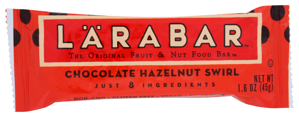 LARABAR:  Chocolate Hazelnut Swirl Bar, 1.6 oz