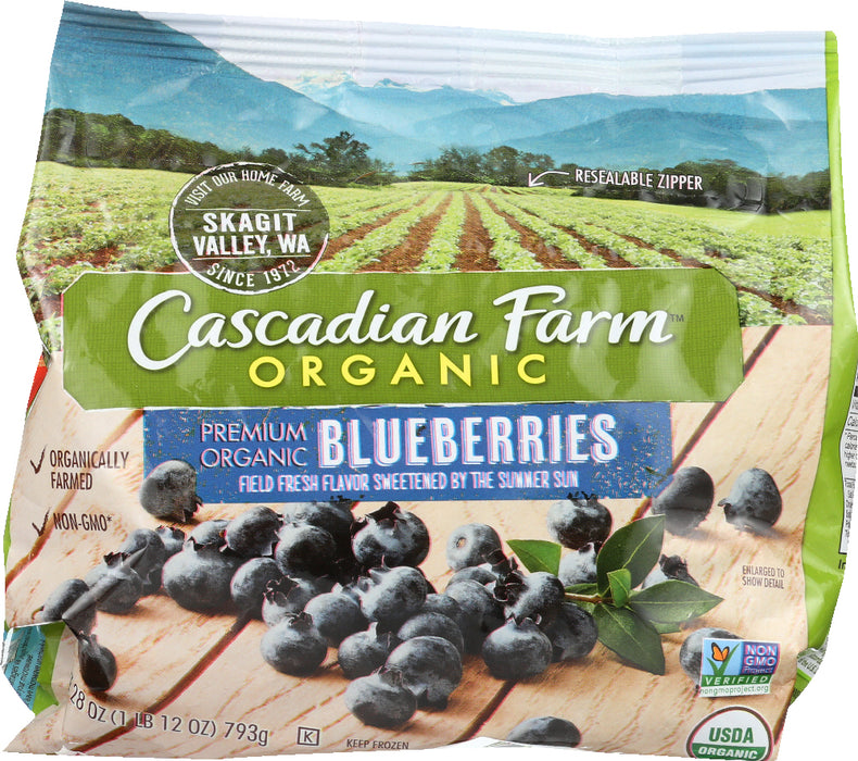 CASCADIAN FARM: Blueberries, 28 oz