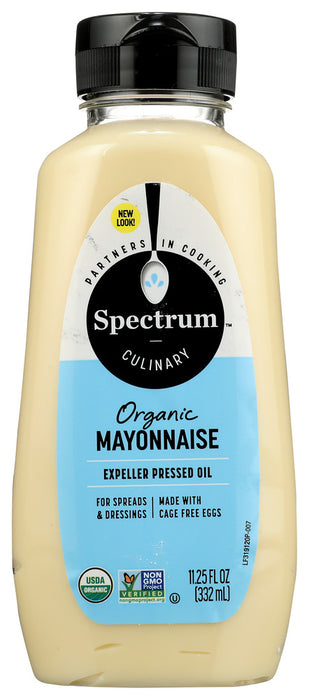 SPECTRUM CULINARY: Organic Mayonnaise, 11.25 oz