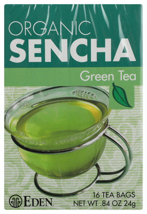 EDEN FOODS: Tea Sencha Green Org, 16 bg - No Brand For Less