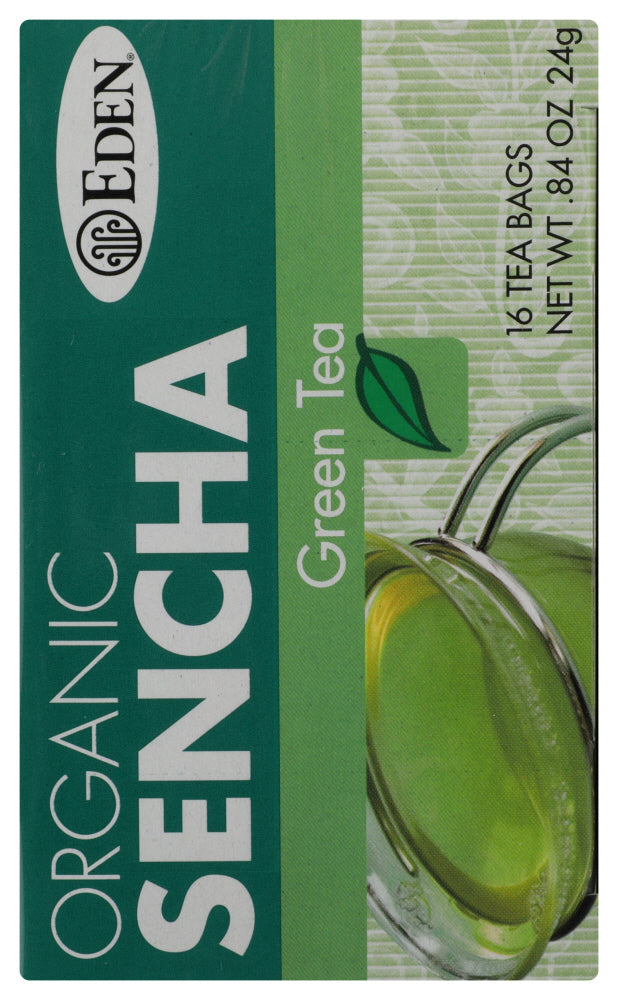 EDEN FOODS: Tea Sencha Green Org, 16 bg - No Brand For Less