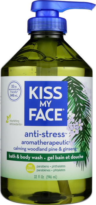 KISS MY FACE: Gel Shower Anti Stress, 32 oz