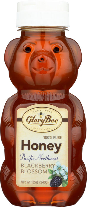 GLORY BEE: Honey Blackberry Squeeze Bear, 12 oz
