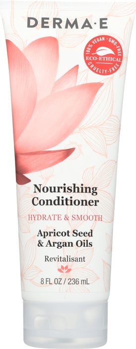 DERMA E: Nourishing Conditioner Hydrate & Smooth, 8 oz - No Brand For Less 