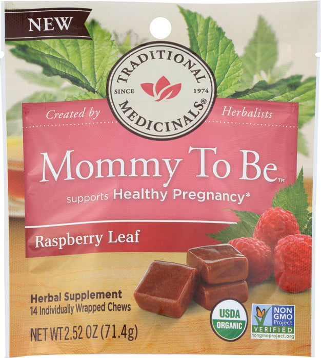 TRADITIONAL MEDICINALS: Herb Chew Mommy to be Organic, 2.52 oz
