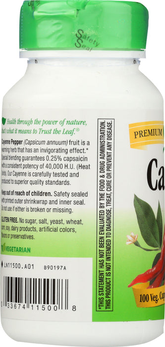 NATURES WAY: Cayenne Pepper 40,000 SHU/g, 100 vc