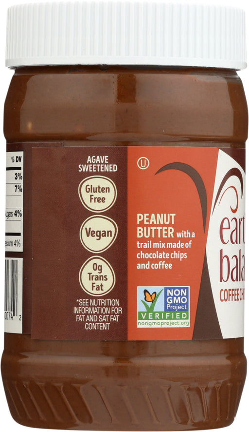 EARTH BALANCE: Coffee Trailmix Blend Peanut Butter, 16 oz - No Brand For Less 