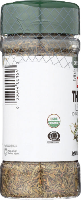 BADIA: Thyme Leaves Organic, 0.75 oz