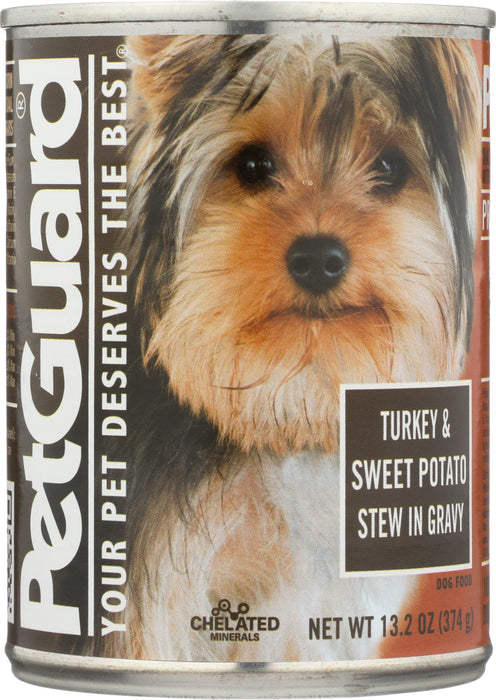 PETGUARD: Dog Can Turkey & Sweet Potato Gravy, 13.2 oz
