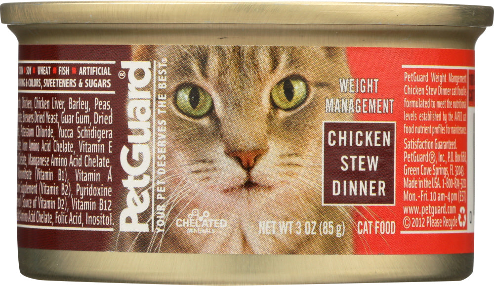 PETGUARD: Cat Lite Chicken Stew, 3 oz