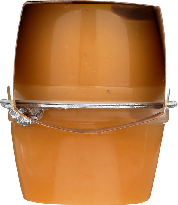 SANTA CRUZ: Organic Apple Apricot Sauce Cups 6x4oz Cups, 24 oz