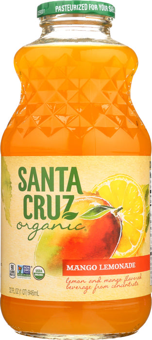 SANTA CRUZ: Organic Mango Lemonade, 32 oz