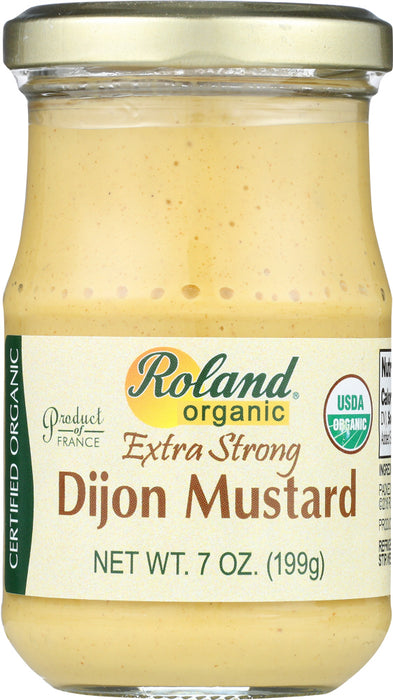 ROLAND: Mustard Dijon Organic, 7 oz