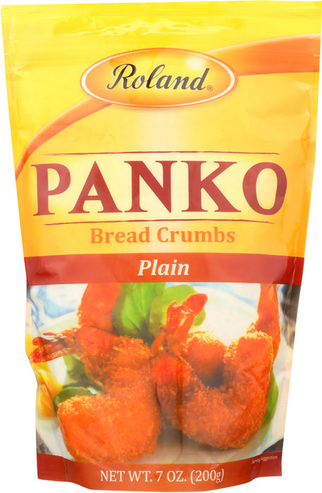ROLAND: Plain Panko Bread Crumbs, 7 oz