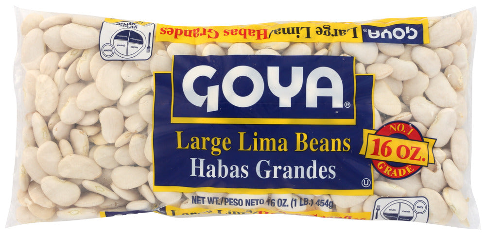 GOYA: Bean Lima Lrg, 16 oz