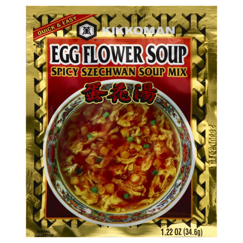 KIKKOMAN: Mix Soup Flower Spicy Szechwan, 1.22 oz