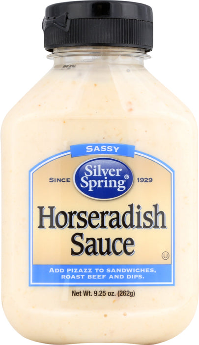 SILVER SPRING: Sassy Horseradish Sauce, 9.25 Oz
