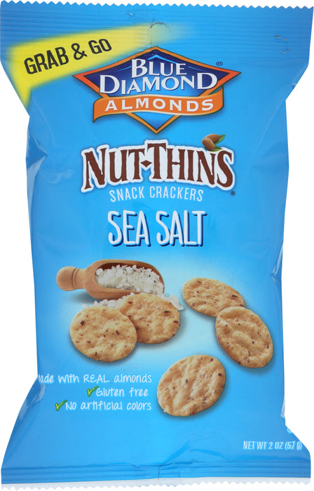 BLUE DIAMOND: Cracker Nut Thin Sea Salt, 2 oz