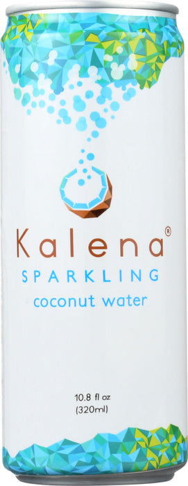 KALENA SPARKLING COCONUT WATER: Organic Coconut Water Sparkling, 10.8 oz