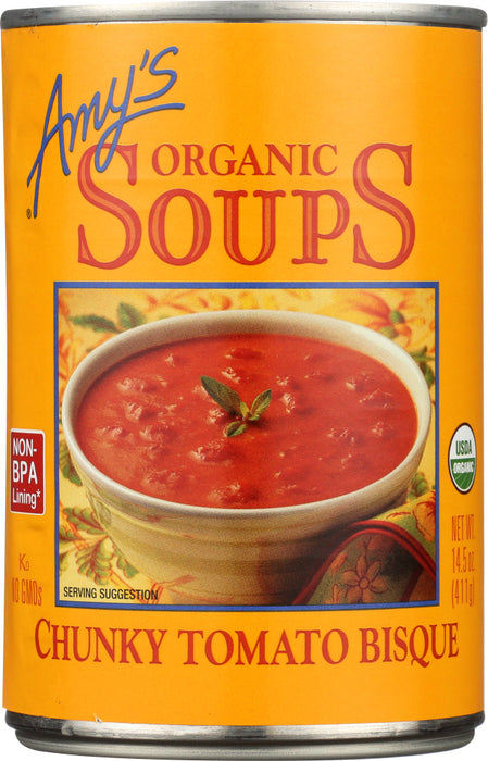 AMYS: Soup Tmo Bisque Chunky Gf, 14.5 oz