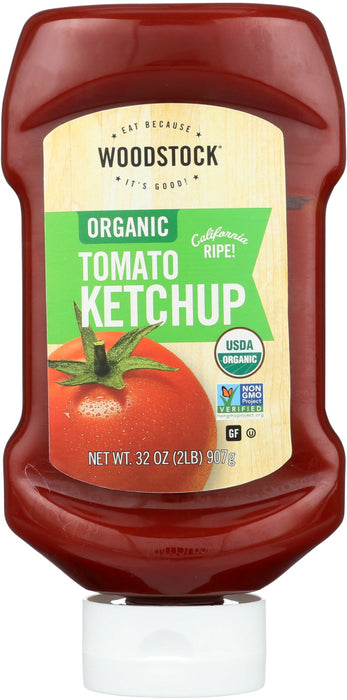 WOODSTOCK: Ketchup Organic, 32 oz