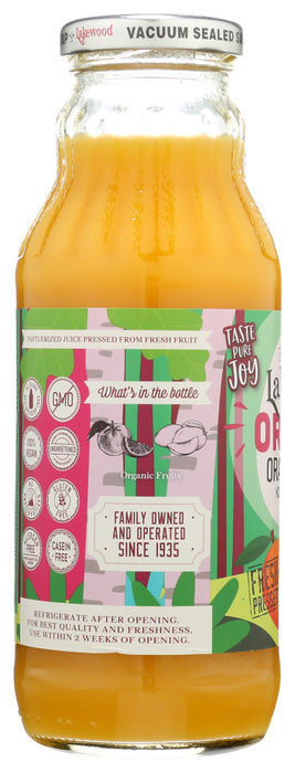 LAKEWOOD: Juice Orange Mango Pure Organic, 12.5 fo